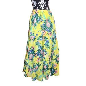 Jessica London Yellow floral full skirt plus size 22